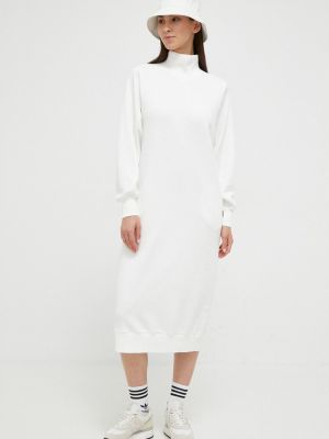 Midi šaty Deha bílé
