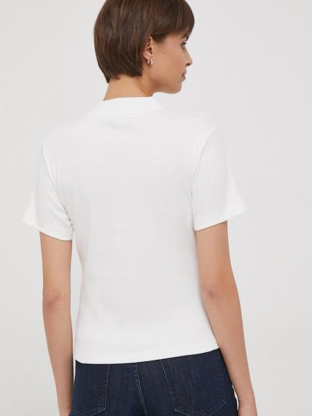Bavlněné tričko Tommy Hilfiger bílé