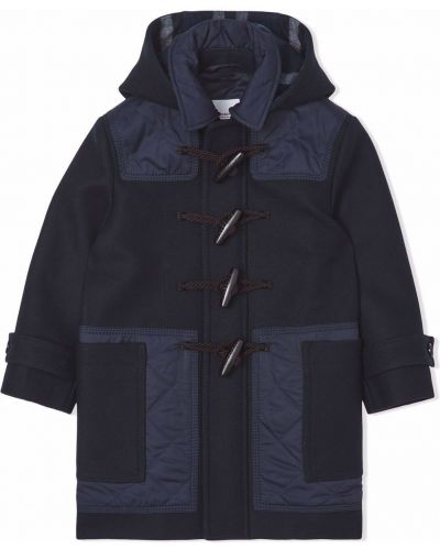 Duffle coat for jenter Burberry Kids blå