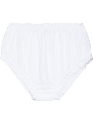 Ruffle sengetøy shorts Maison Essentiele hvit