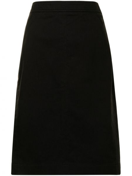 Pouzdrová sukně Hermès - černá