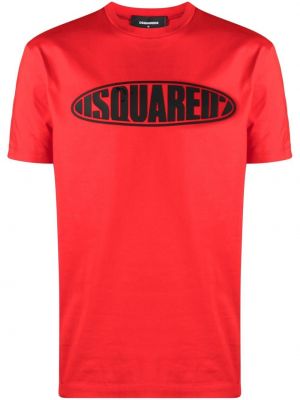 T-shirt Dsquared2 röd