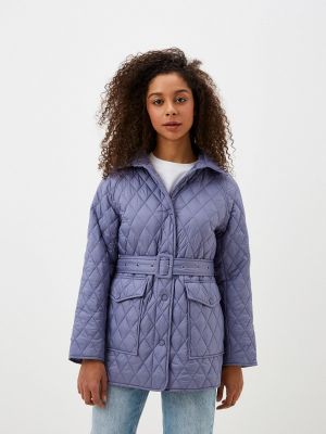 Утепленная демисезонная куртка Conso Wear фиолетовая