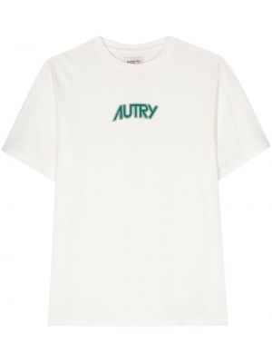 Памучна тениска с принт Autry