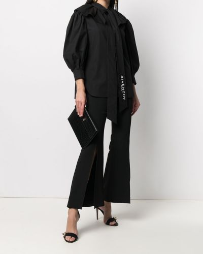 Blusa con lazo Givenchy negro