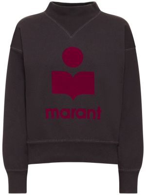 Bomull sweatshirt Marant Etoile blå