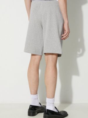 Melange pamut rövidnadrág Adidas Originals szürke