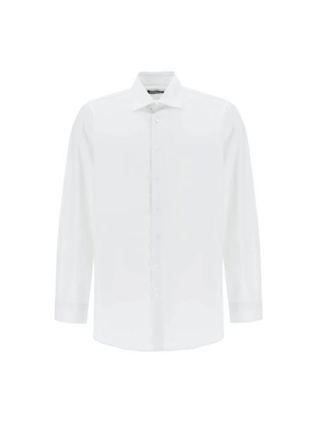 Biała koszula z nadrukiem Raf Simons