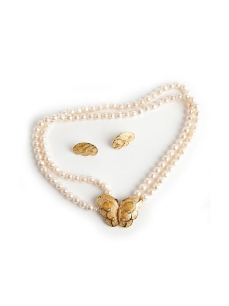 Collier à boucle Kenneth Jay Lane Pre-owned rose