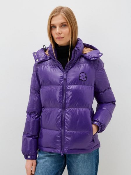 Фиолетовая утепленная демисезонная куртка Invicta