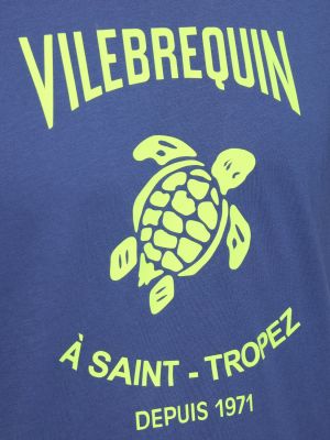 Kokvilnas t-krekls ar apdruku džersija Vilebrequin