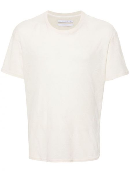 Βαμβακερή μπλούζα Ranra λευκό