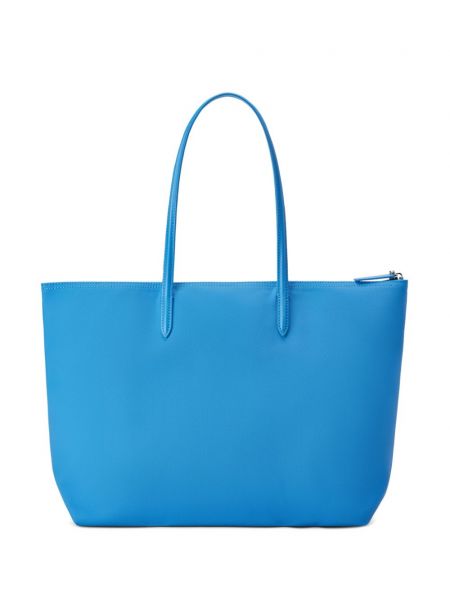 Shopper kabelka Lacoste modrá