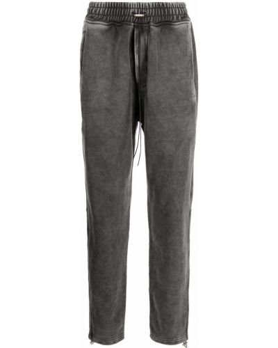 Pantalones rectos con cordones Represent gris
