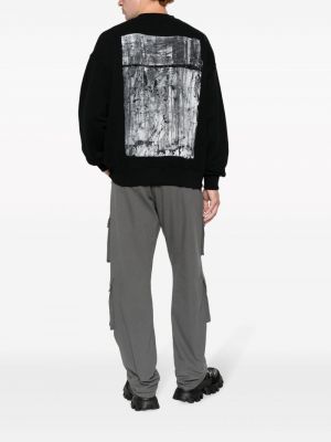 Abstrakter sweatshirt aus baumwoll mit print Off-white