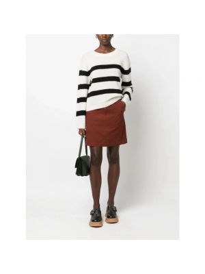 Mini falda A.p.c. marrón