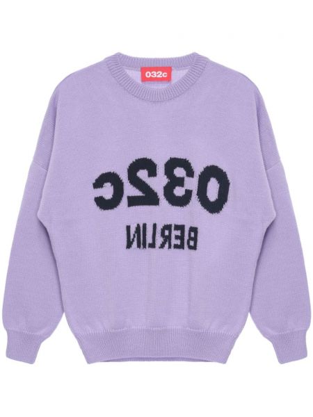 Пуловер 032c виолетово