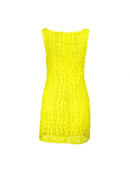 Mini vestido sin mangas Desigual amarillo