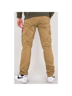 Pantalones cargo Alpha Industries marrón