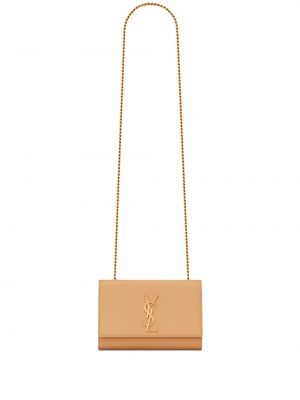 Skuldertaske Saint Laurent brun