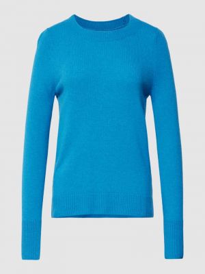 Dzianinowy sweter Christian Berg Woman niebieski