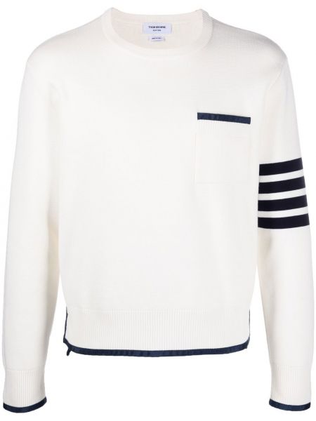 Пуловер Thom Browne бяло