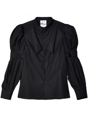 Bavlněná košile Noir Kei Ninomiya černá