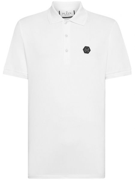 Polo en coton à imprimé Philipp Plein