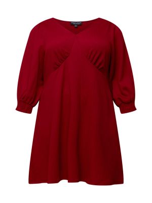 Abito a camicia Dorothy Perkins Curve rosso