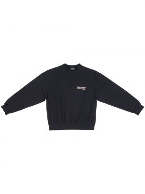 Siuvinėtas džemperis Balenciaga juoda