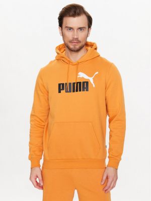Pulóver Puma narancsszínű