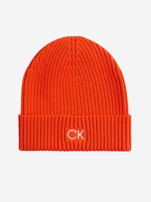 Șapcă Calvin Klein portocaliu