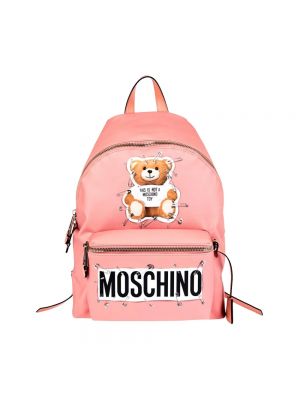 Plecak Moschino różowy
