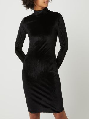Sukienka ze stójką Urban Classics czarna