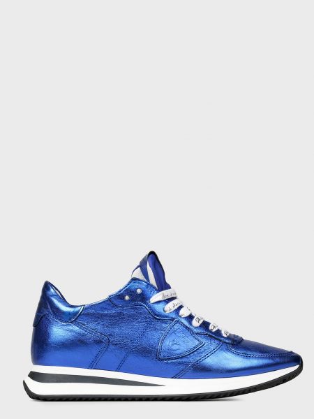 Синие кроссовки Philippe Model
