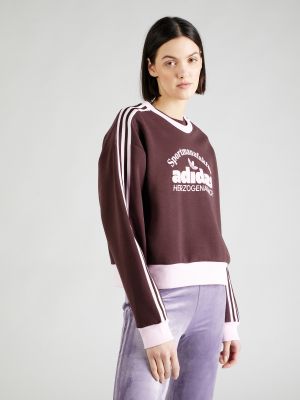 Bluză Adidas Originals maro