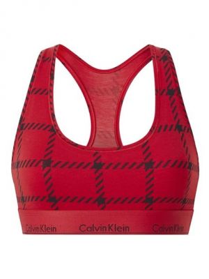 Podprsenka Calvin Klein červená