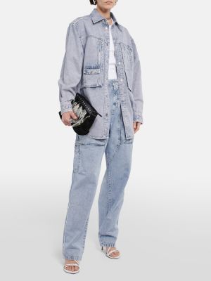 Jeans ausgestellt Isabel Marant lila