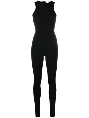 Αμάνικη ολόσωμη φόρμα με στρογγυλή λαιμόκοψη Atu Body Couture μαύρο