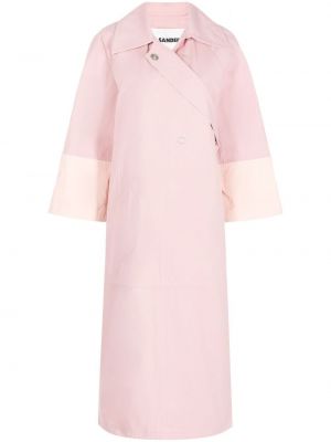 Trenchcoat Jil Sander rosa