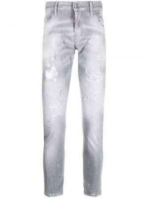 Skinny jeans Dsquared2 grå