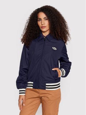 Relaxed fit bomber striukė Brixton mėlyna