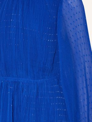 Plisované šaty Tommy Hilfiger modré