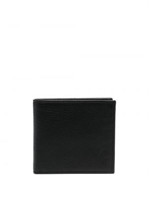 Кожено портмоне Polo Ralph Lauren черно