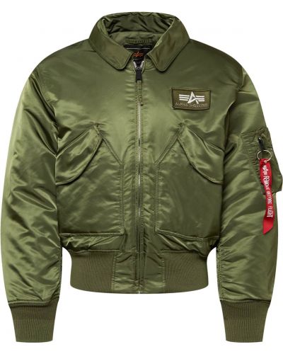 Overgangsjakke Alpha Industries hvid