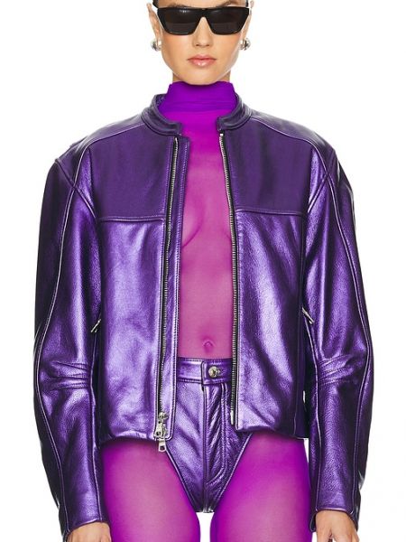 Veste Laquan Smith violet