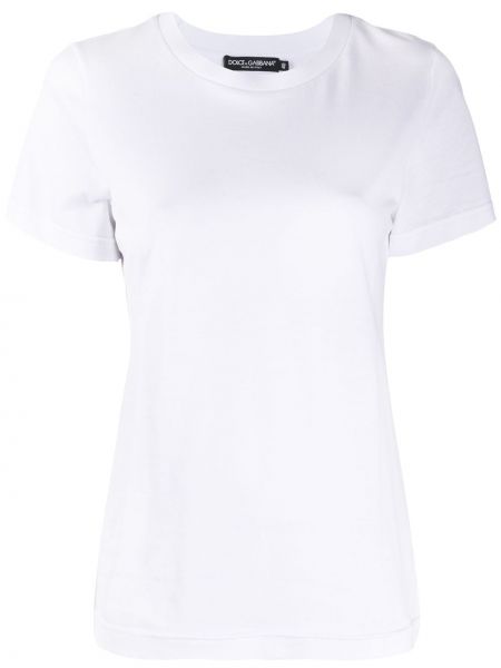 Camiseta slim fit Dolce & Gabbana blanco