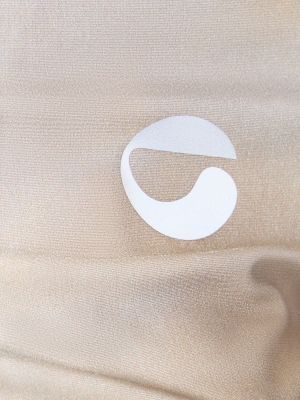 Jersey testhezálló mini ruha Coperni fehér