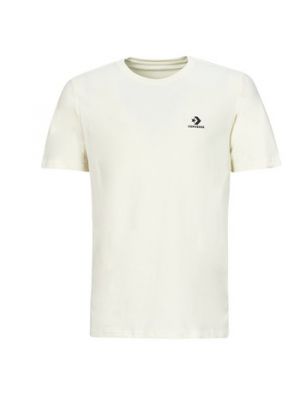T-shirt con motivo a stelle Converse bianco