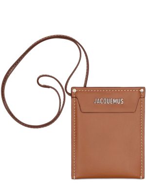 Usnjena denarnica Jacquemus rjava